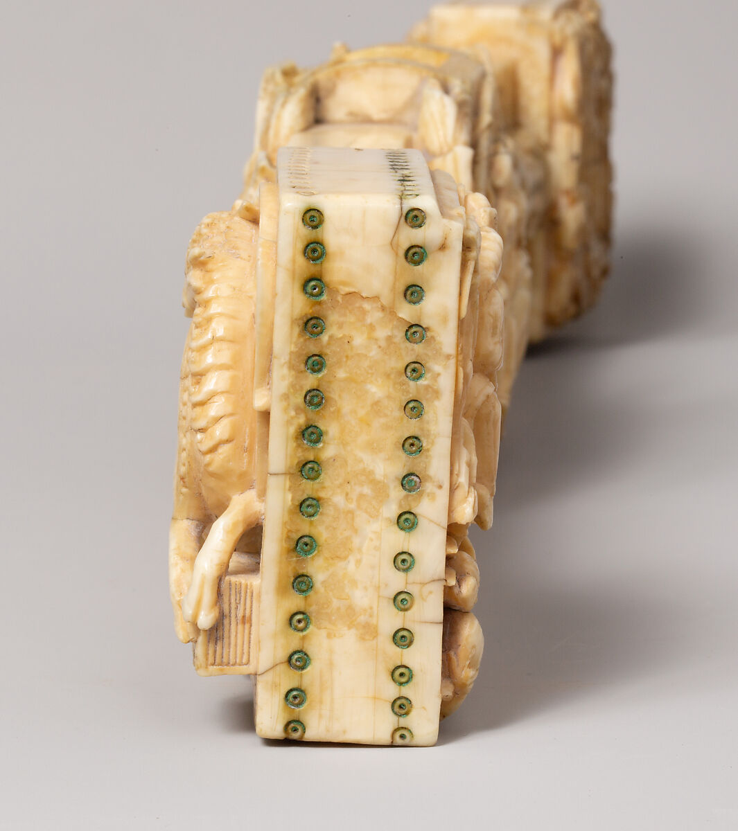 The Cloisters Cross, Walrus ivory, British