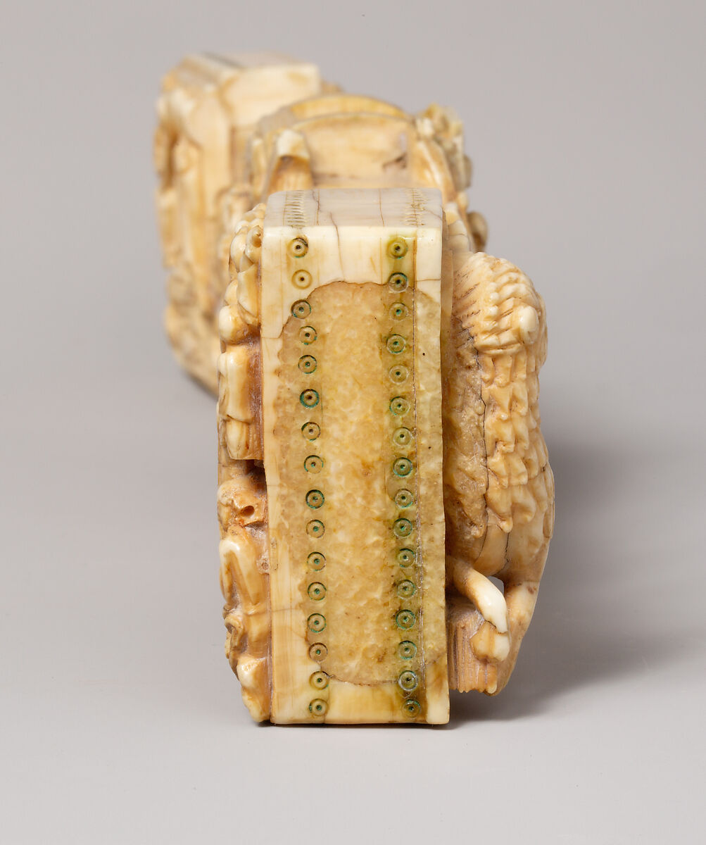 The Cloisters Cross, Walrus ivory, British