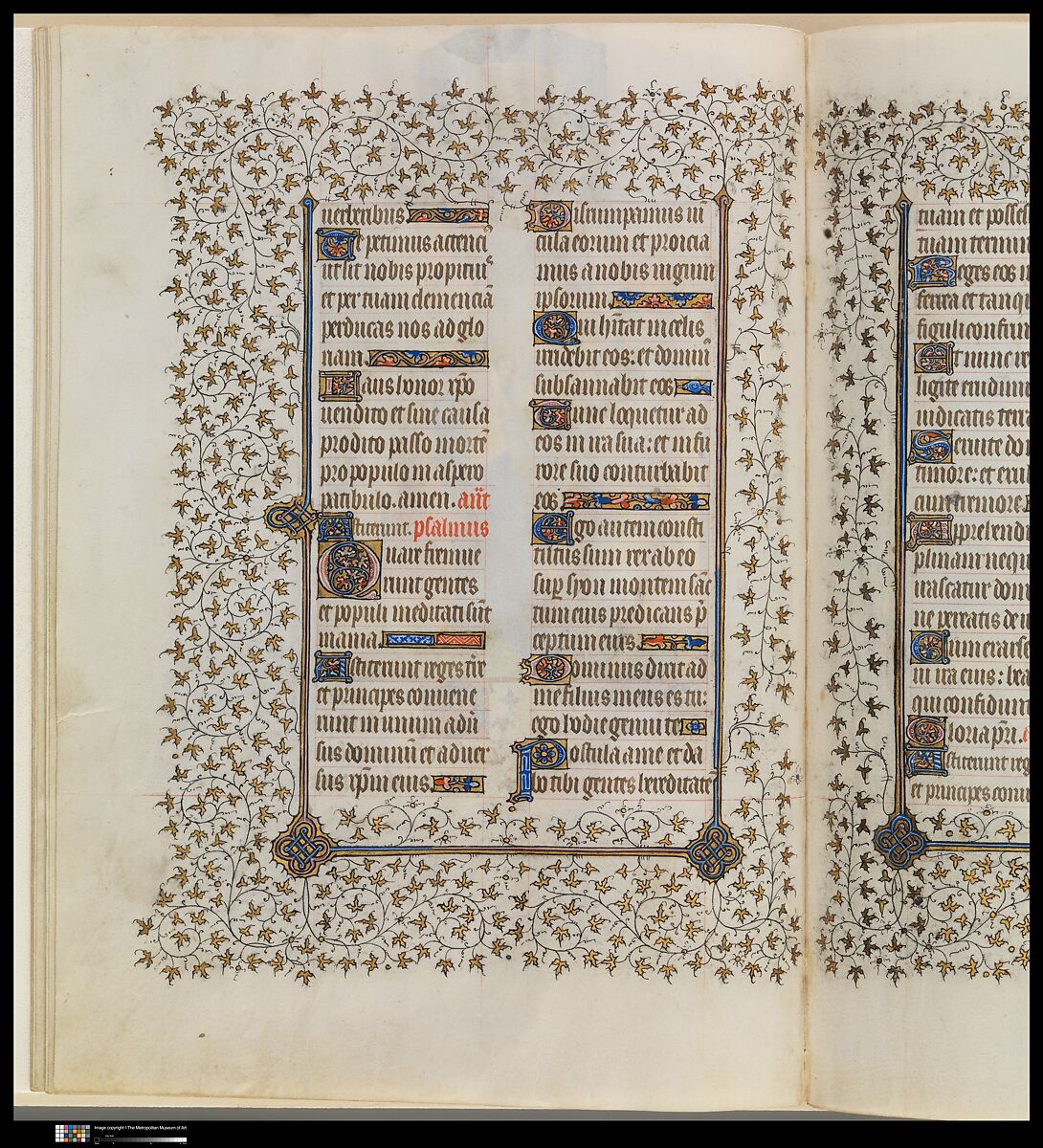 The Belles Heures of Jean de France, duc de Berry, The Limbourg Brothers (Franco-Netherlandish, active France, by 1399–1416), Tempera, gold, and ink on vellum, French