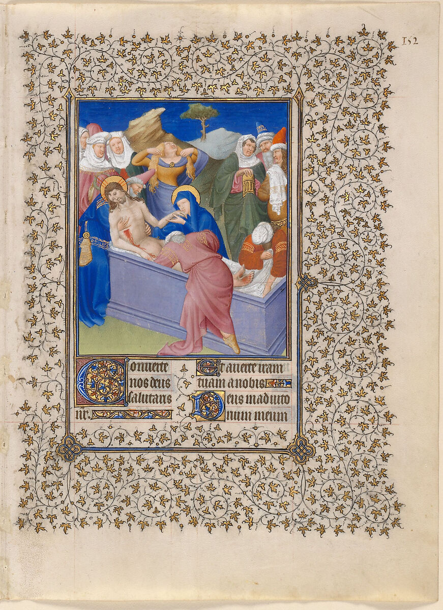 The Belles Heures of Jean de France, duc de Berry, The Limbourg Brothers (Franco-Netherlandish, active France, by 1399–1416), Tempera, gold, and ink on vellum, French