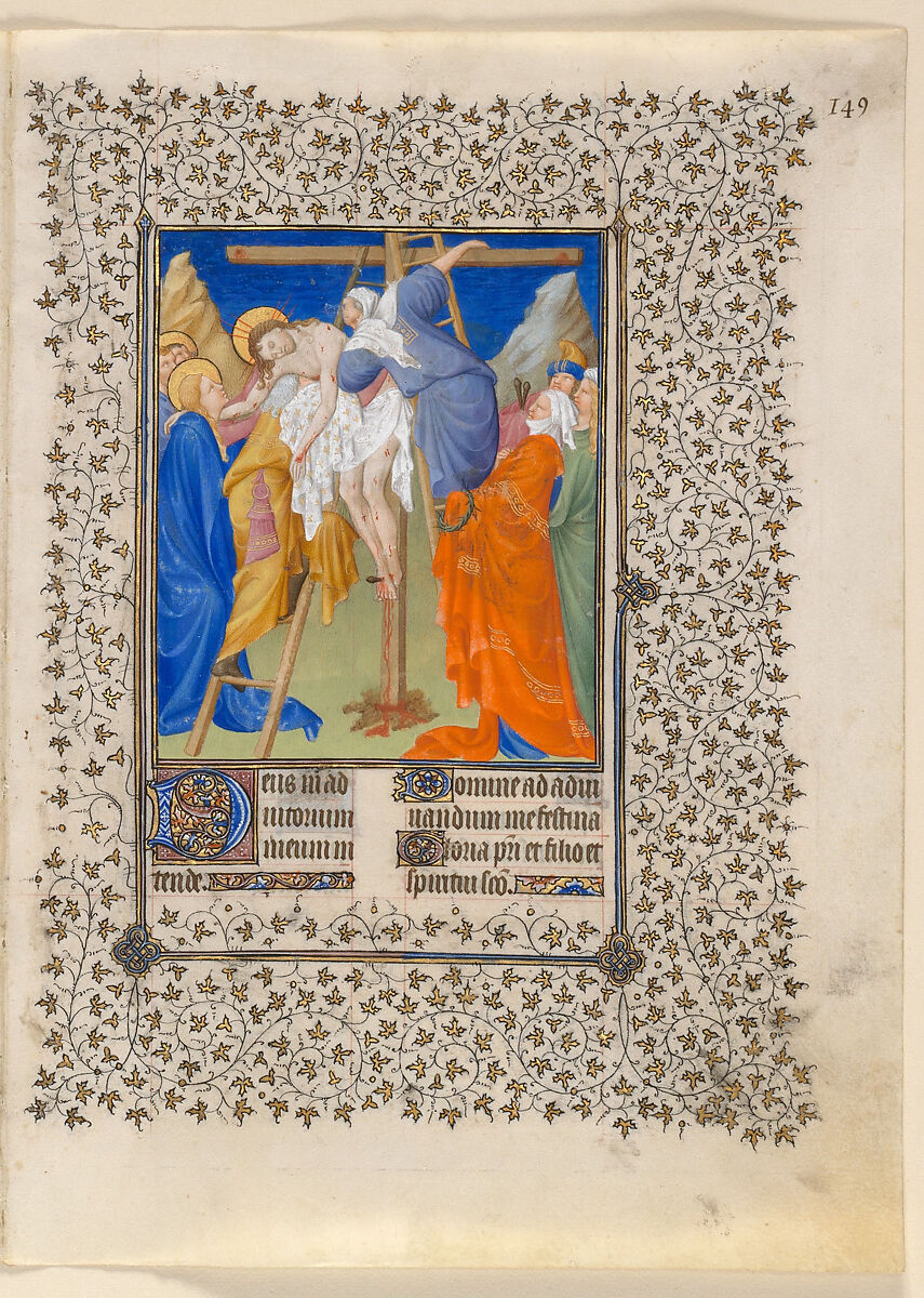 The Belles Heures of Jean de France, duc de Berry, The Limbourg Brothers (Franco-Netherlandish, active France, by 1399–1416), Tempera, gold, and ink on vellum, French