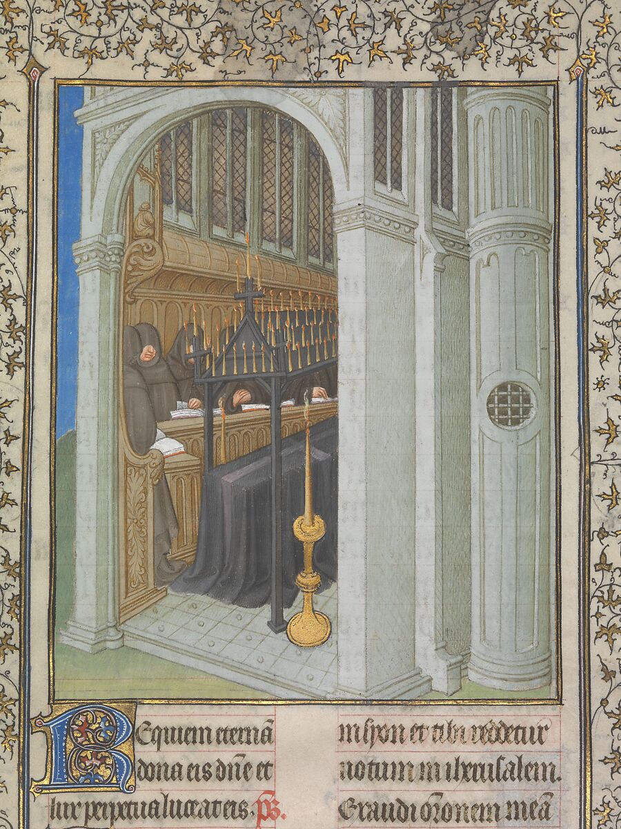 The Belles Heures of Jean de France, duc de Berry, The Limbourg Brothers (Franco-Netherlandish, active France, by 1399–1416), Tempera, gold, and ink on vellum, French