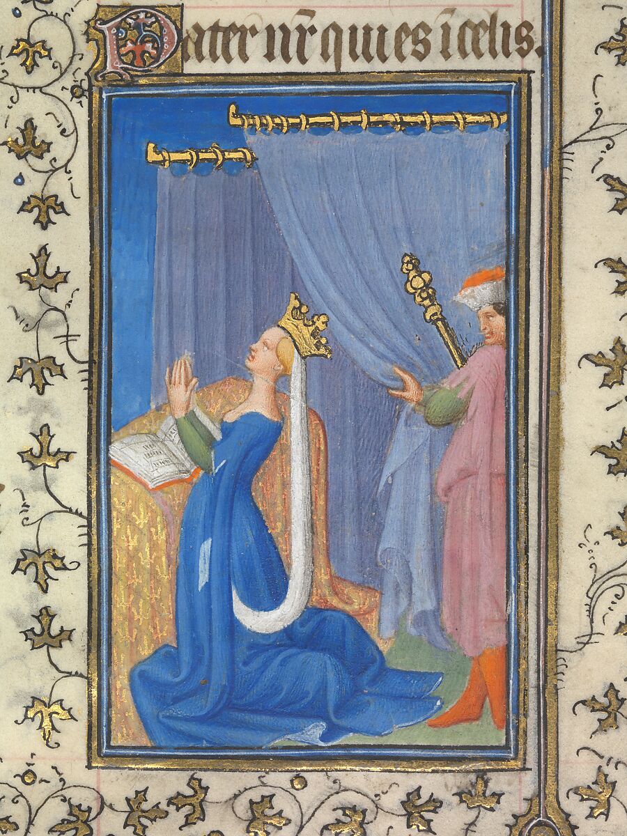 The Belles Heures of Jean de France, duc de Berry, The Limbourg Brothers (Franco-Netherlandish, active France, by 1399–1416), Tempera, gold, and ink on vellum, French