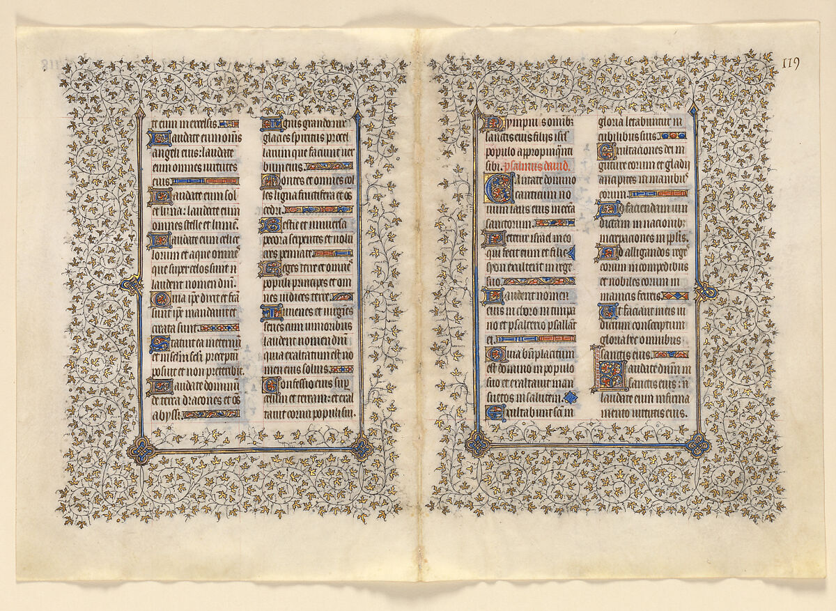 The Belles Heures of Jean de France, duc de Berry, The Limbourg Brothers (Franco-Netherlandish, active France, by 1399–1416), Tempera, gold, and ink on vellum, French