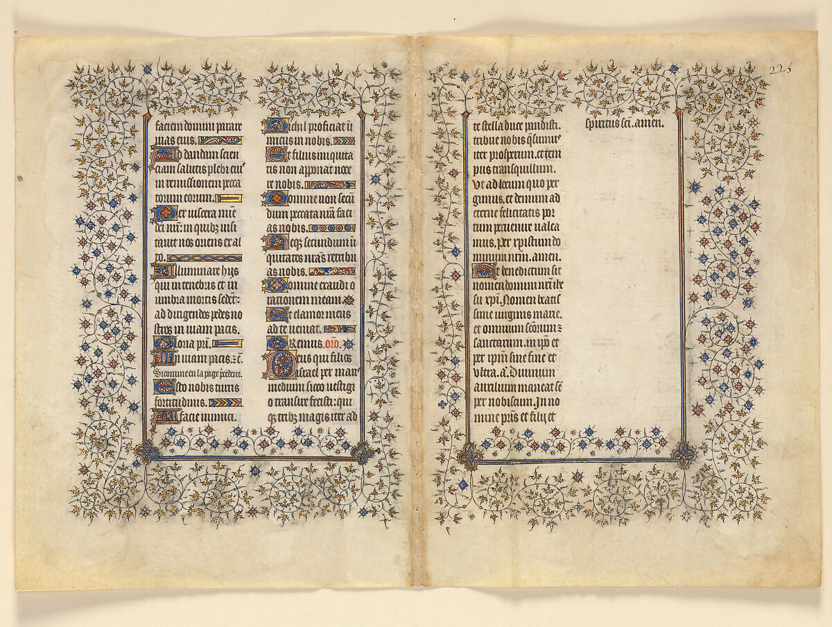 The Belles Heures of Jean de France, duc de Berry, The Limbourg Brothers (Franco-Netherlandish, active France, by 1399–1416), Tempera, gold, and ink on vellum, French