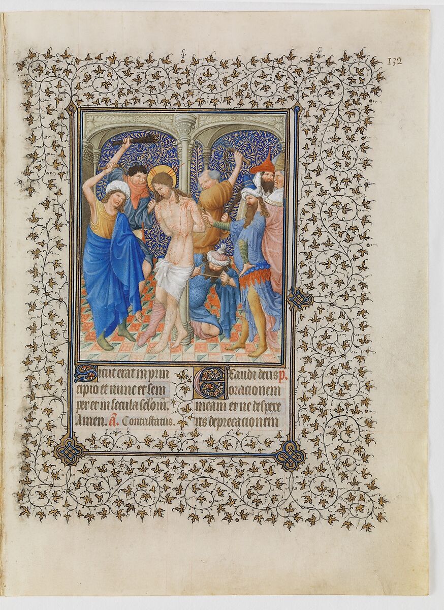 The Belles Heures of Jean de France, duc de Berry, The Limbourg Brothers (Franco-Netherlandish, active France, by 1399–1416), Tempera, gold, and ink on vellum, French