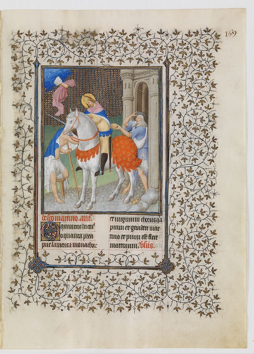 The Belles Heures of Jean de France, duc de Berry, The Limbourg Brothers (Franco-Netherlandish, active France, by 1399–1416), Tempera, gold, and ink on vellum, French