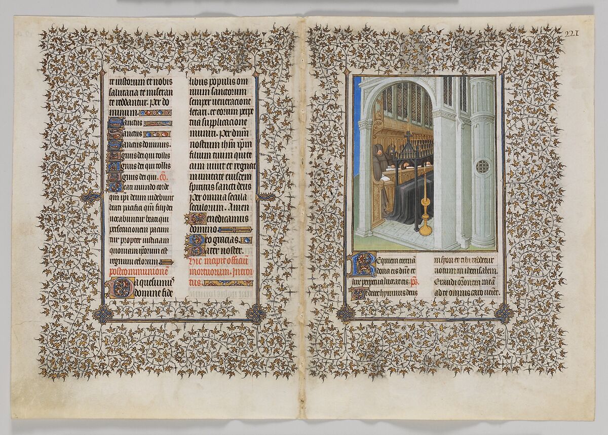 The Belles Heures of Jean de France, duc de Berry, The Limbourg Brothers (Franco-Netherlandish, active France, by 1399–1416), Tempera, gold, and ink on vellum, French