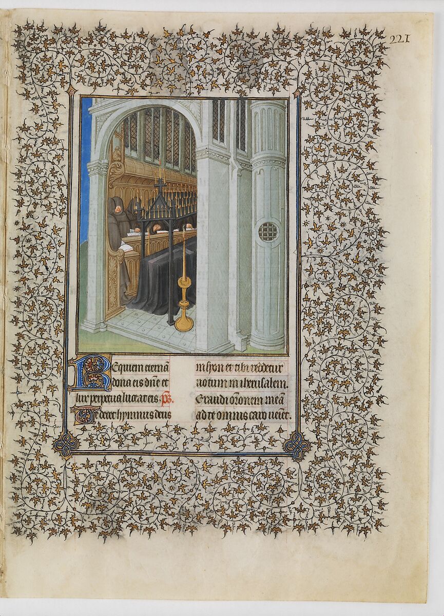 The Belles Heures of Jean de France, duc de Berry, The Limbourg Brothers (Franco-Netherlandish, active France, by 1399–1416), Tempera, gold, and ink on vellum, French