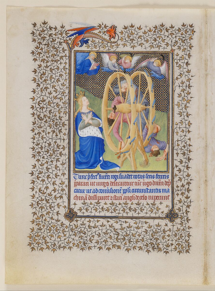 The Belles Heures of Jean de France, duc de Berry, The Limbourg Brothers (Franco-Netherlandish, active France, by 1399–1416), Tempera, gold, and ink on vellum, French
