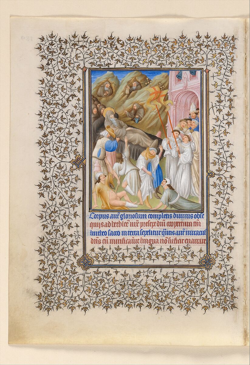The Belles Heures of Jean de France, duc de Berry, The Limbourg Brothers (Franco-Netherlandish, active France, by 1399–1416), Tempera, gold, and ink on vellum, French
