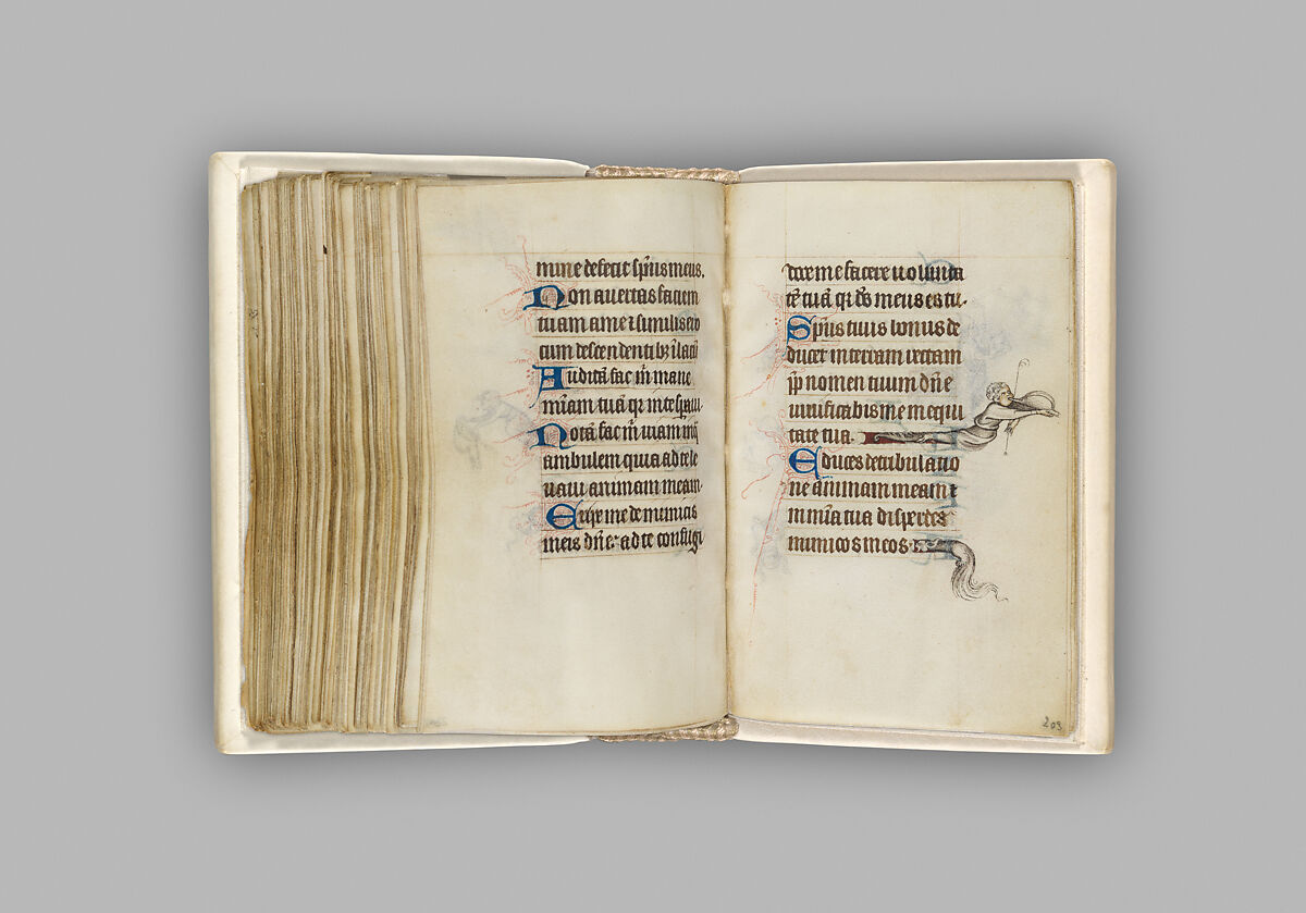 The Hours of Jeanne d'Evreux, Queen of France, Jean Pucelle (French, active Paris, 1319–34), Grisaille, tempera, and ink on vellum, French