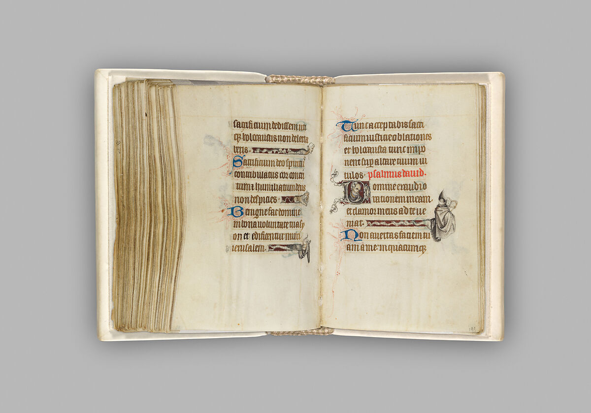 The Hours of Jeanne d'Evreux, Queen of France, Jean Pucelle (French, active Paris, 1319–34), Grisaille, tempera, and ink on vellum, French