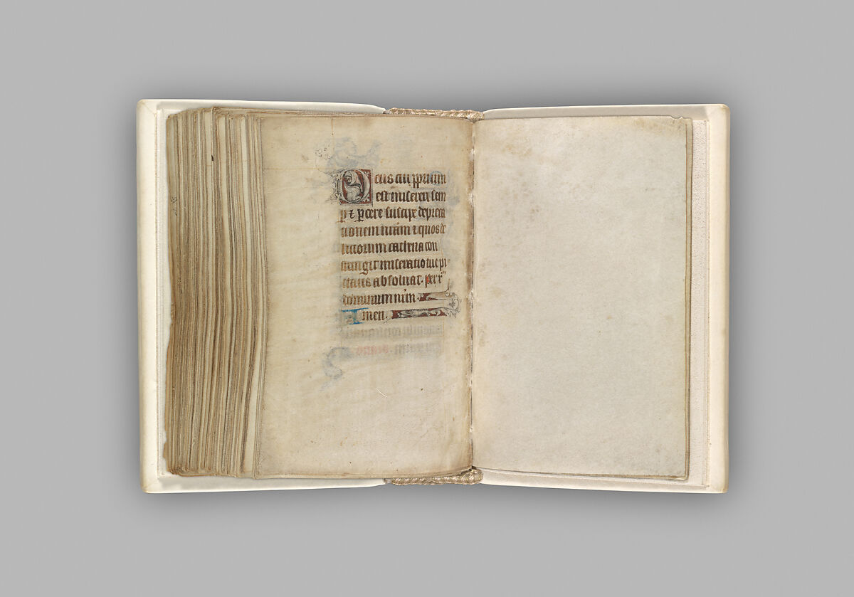 The Hours of Jeanne d'Evreux, Queen of France, Jean Pucelle (French, active Paris, 1319–34), Grisaille, tempera, and ink on vellum, French