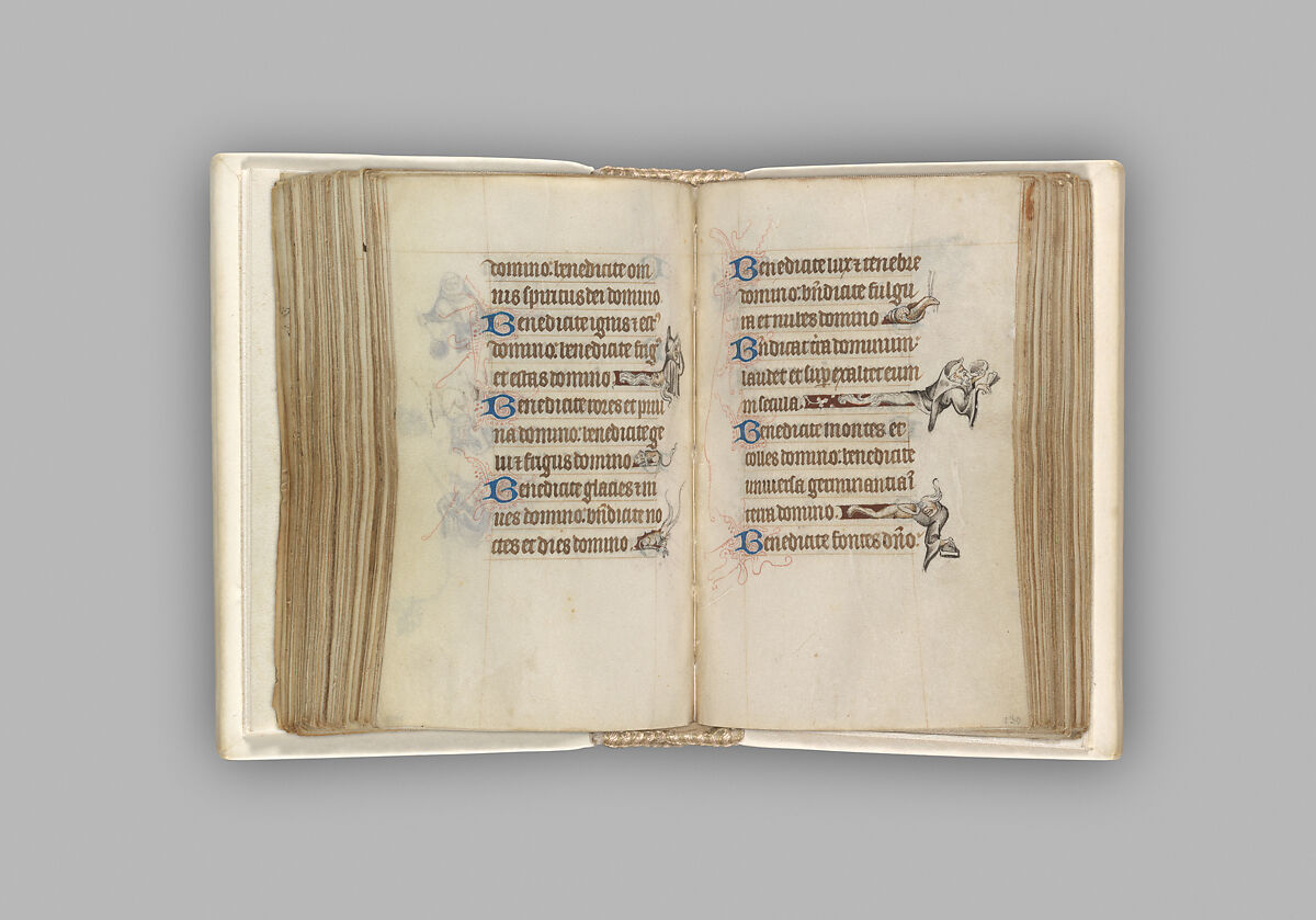 The Hours of Jeanne d'Evreux, Queen of France, Jean Pucelle (French, active Paris, 1319–34), Grisaille, tempera, and ink on vellum, French