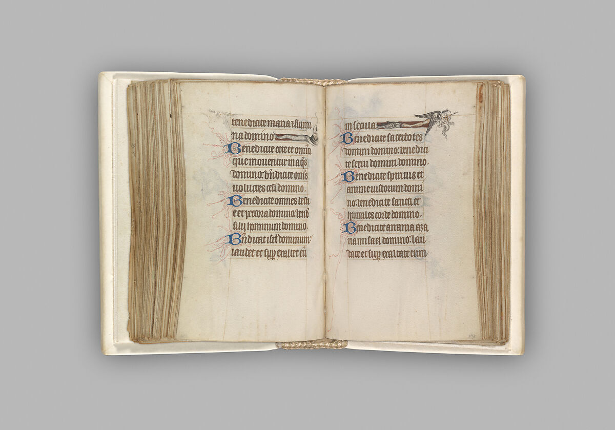 The Hours of Jeanne d'Evreux, Queen of France, Jean Pucelle (French, active Paris, 1319–34), Grisaille, tempera, and ink on vellum, French