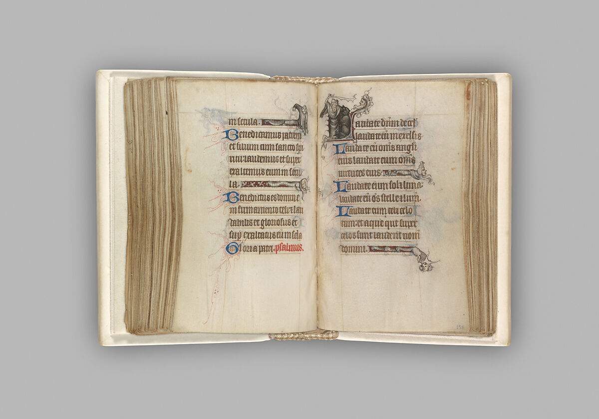 The Hours of Jeanne d'Evreux, Queen of France, Jean Pucelle (French, active Paris, 1319–34), Grisaille, tempera, and ink on vellum, French