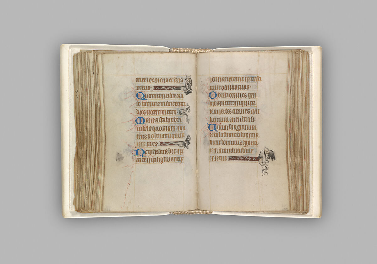 The Hours of Jeanne d'Evreux, Queen of France, Jean Pucelle (French, active Paris, 1319–34), Grisaille, tempera, and ink on vellum, French