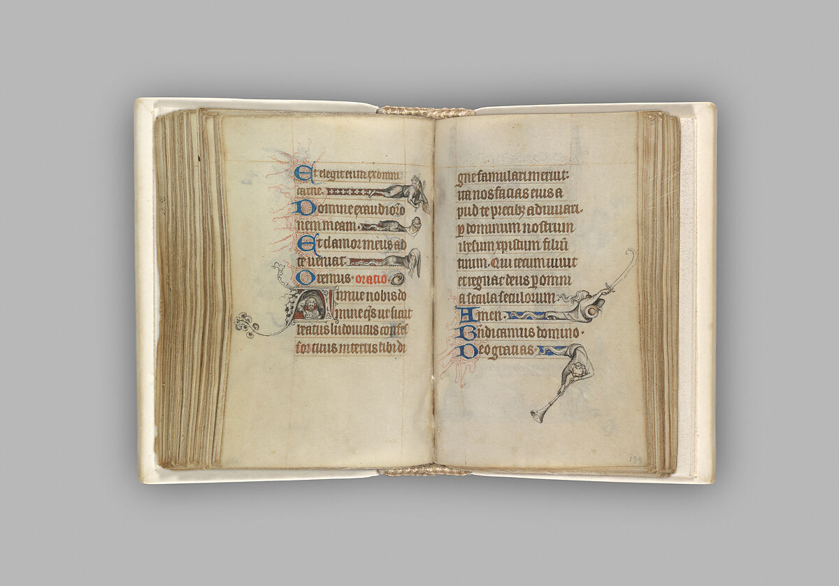 The Hours of Jeanne d'Evreux, Queen of France, Jean Pucelle (French, active Paris, 1319–34), Grisaille, tempera, and ink on vellum, French