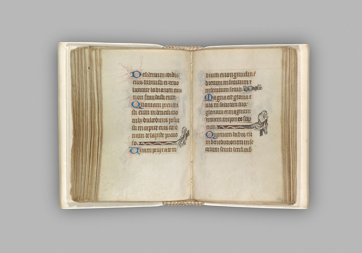 The Hours of Jeanne d'Evreux, Queen of France, Jean Pucelle (French, active Paris, 1319–34), Grisaille, tempera, and ink on vellum, French