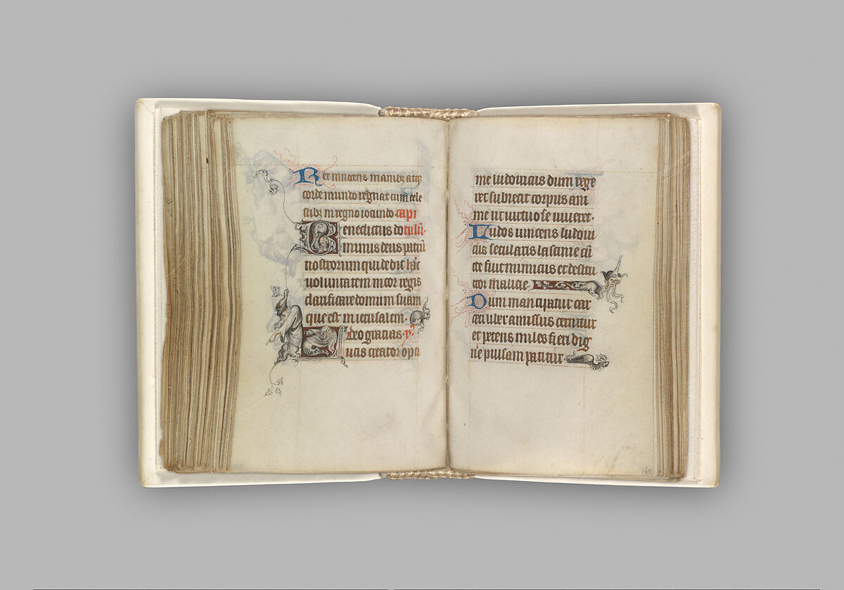 The Hours of Jeanne d'Evreux, Queen of France, Jean Pucelle (French, active Paris, 1319–34), Grisaille, tempera, and ink on vellum, French