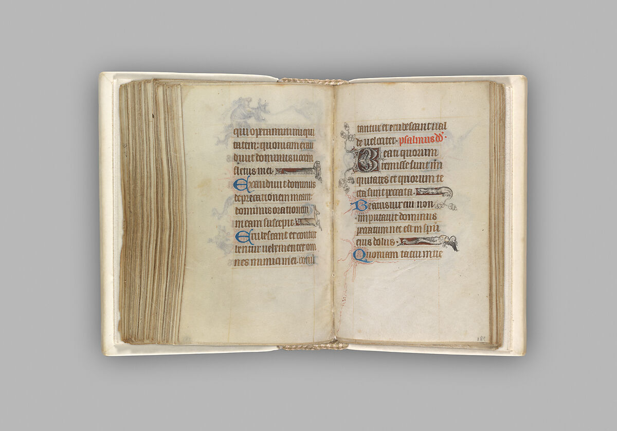 The Hours of Jeanne d'Evreux, Queen of France, Jean Pucelle (French, active Paris, 1319–34), Grisaille, tempera, and ink on vellum, French