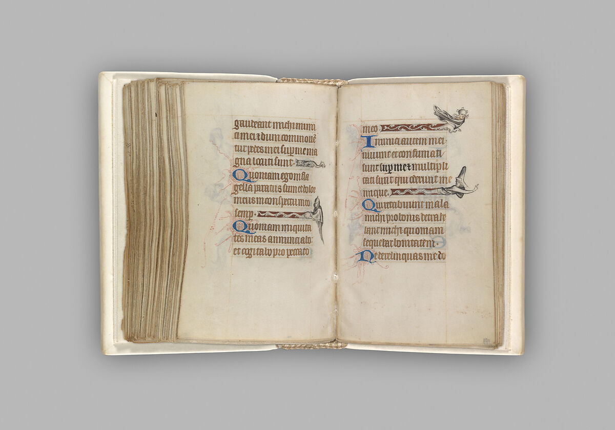 The Hours of Jeanne d'Evreux, Queen of France, Jean Pucelle (French, active Paris, 1319–34), Grisaille, tempera, and ink on vellum, French