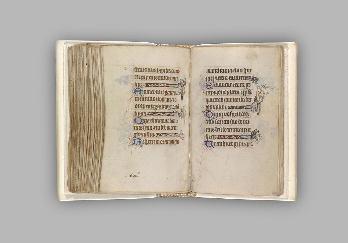 The Hours of Jeanne d'Evreux, Queen of France, Jean Pucelle (French, active Paris, 1319–34), Grisaille, tempera, and ink on vellum, French