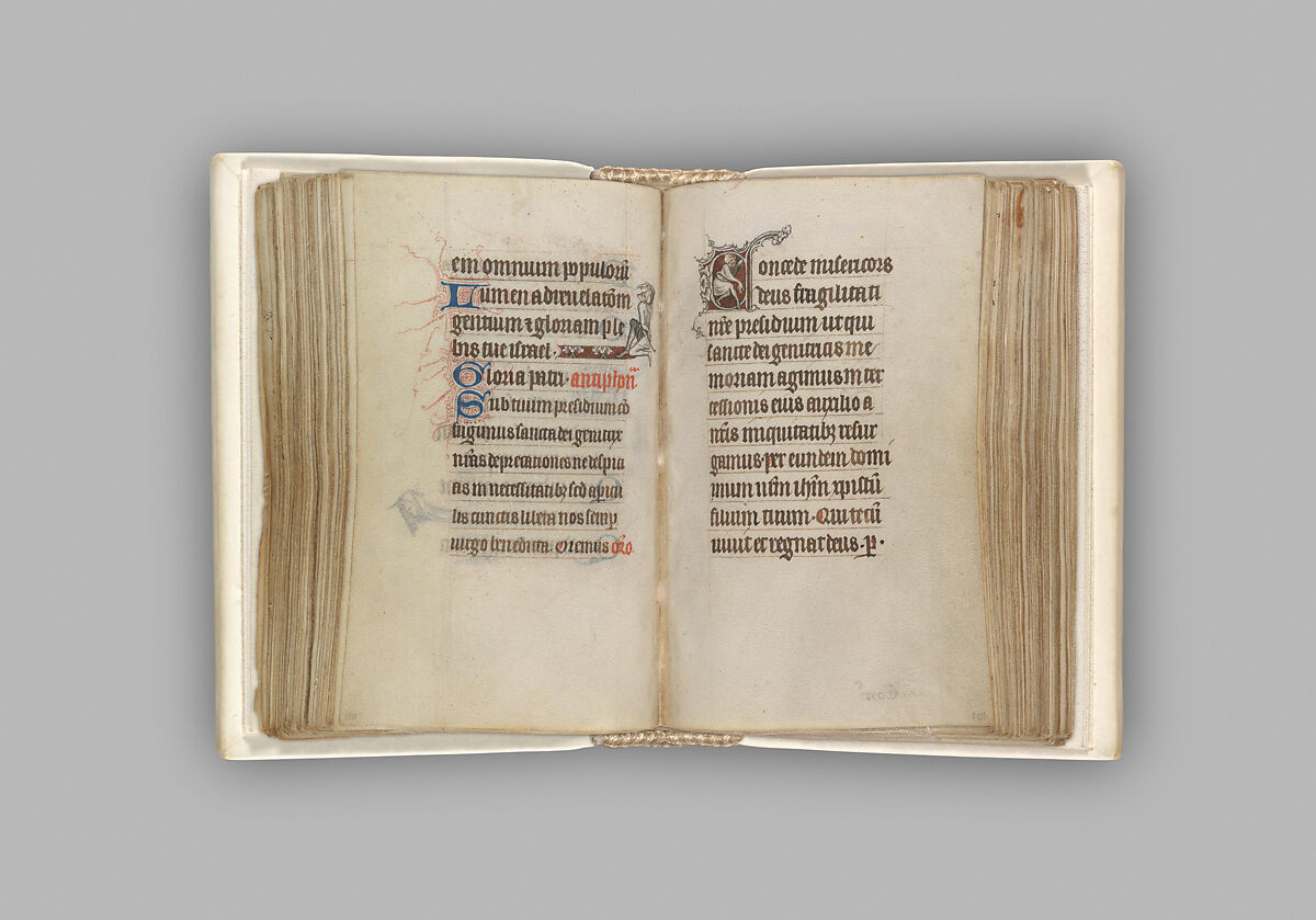 The Hours of Jeanne d'Evreux, Queen of France, Jean Pucelle (French, active Paris, 1319–34), Grisaille, tempera, and ink on vellum, French