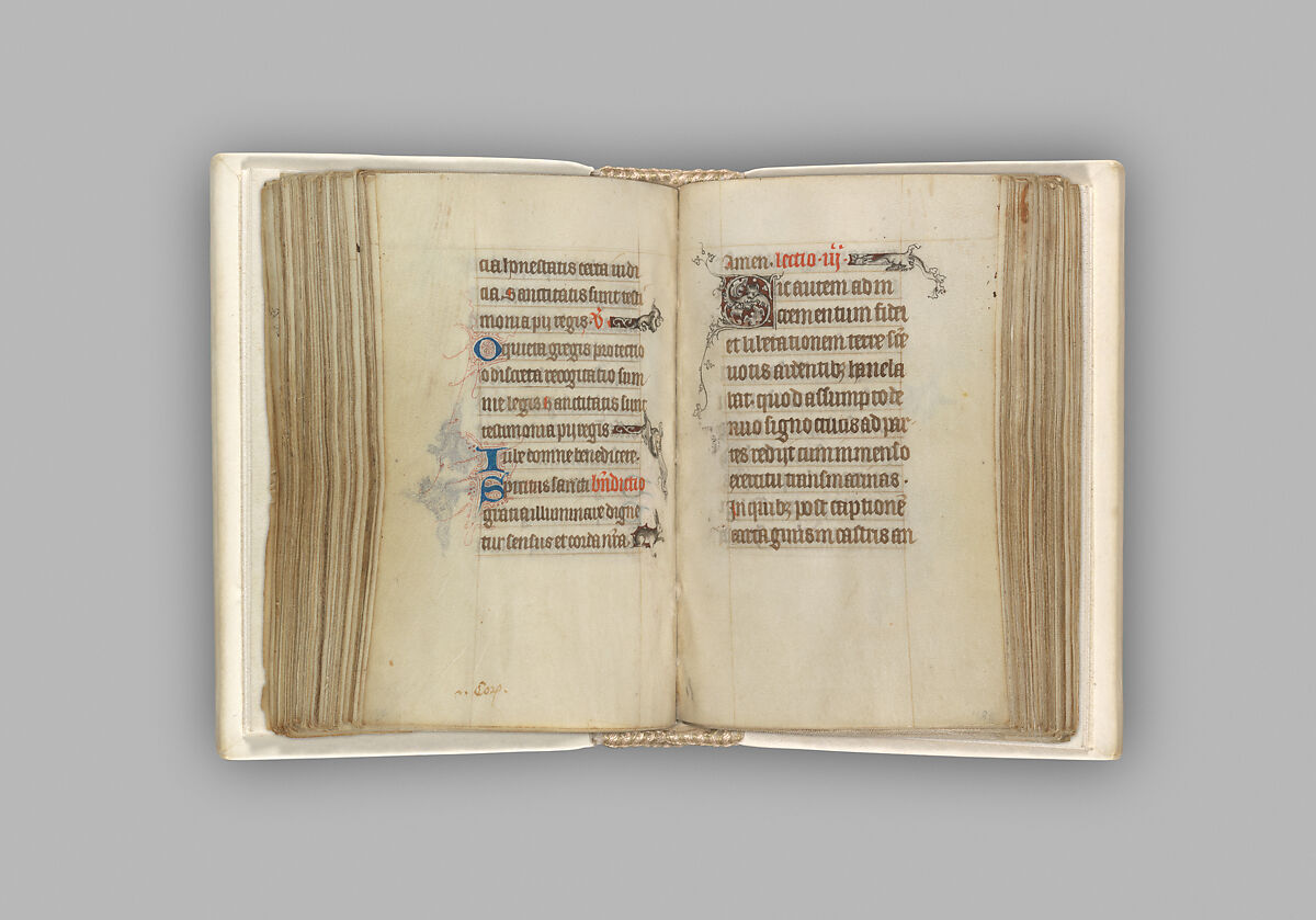 The Hours of Jeanne d'Evreux, Queen of France, Jean Pucelle (French, active Paris, 1319–34), Grisaille, tempera, and ink on vellum, French