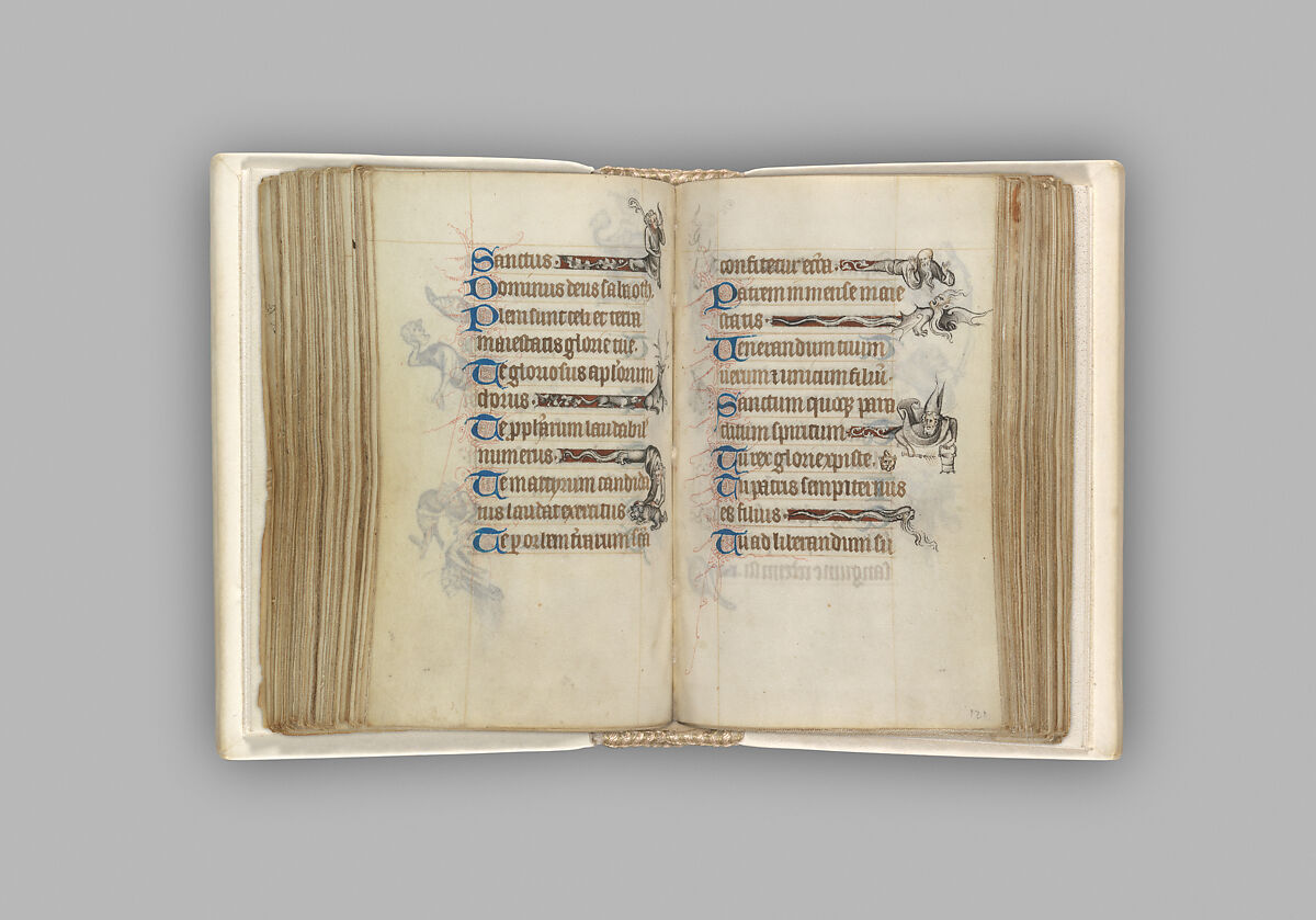 The Hours of Jeanne d'Evreux, Queen of France, Jean Pucelle (French, active Paris, 1319–34), Grisaille, tempera, and ink on vellum, French