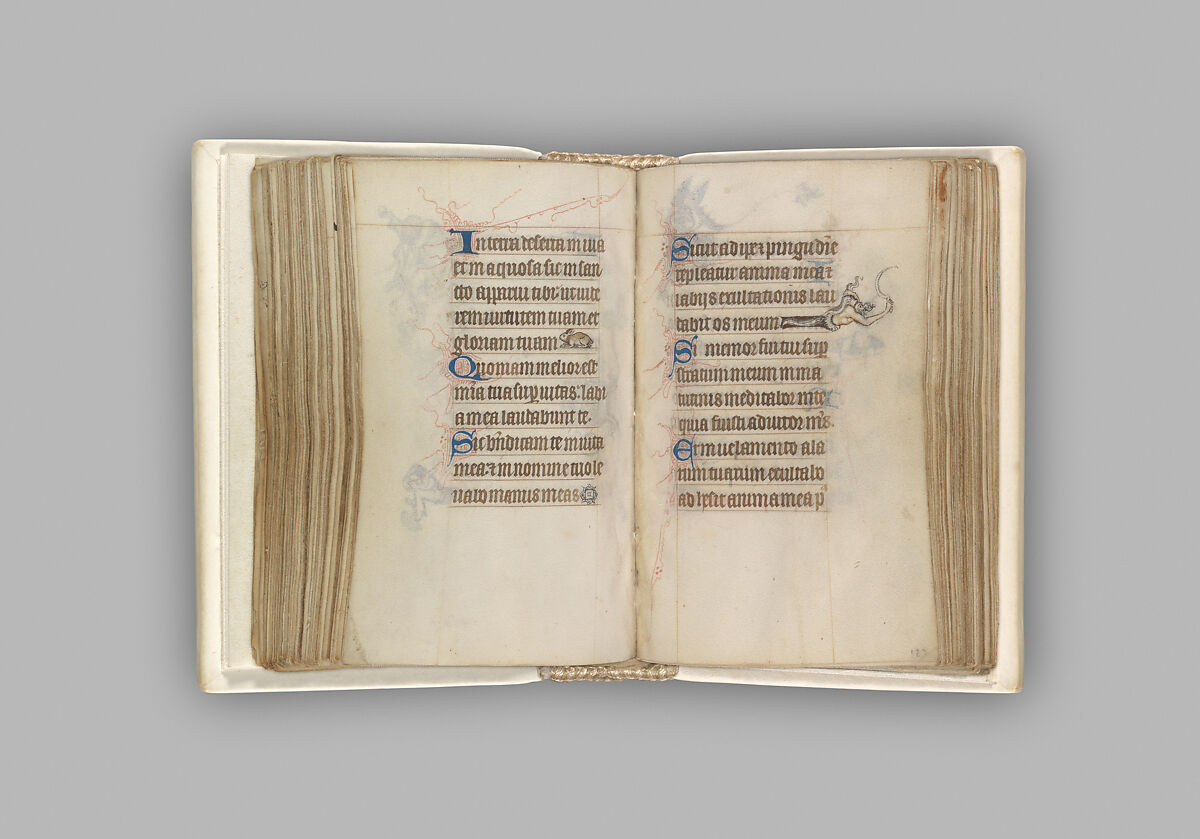 The Hours of Jeanne d'Evreux, Queen of France, Jean Pucelle (French, active Paris, 1319–34), Grisaille, tempera, and ink on vellum, French