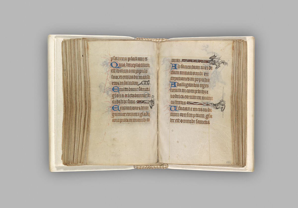 The Hours of Jeanne d'Evreux, Queen of France, Jean Pucelle (French, active Paris, 1319–34), Grisaille, tempera, and ink on vellum, French