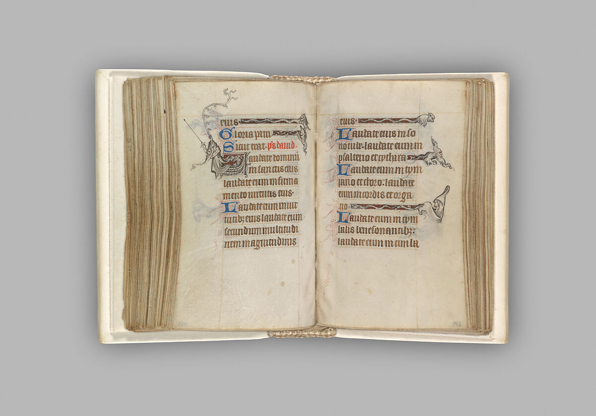 The Hours of Jeanne d'Evreux, Queen of France, Jean Pucelle (French, active Paris, 1319–34), Grisaille, tempera, and ink on vellum, French