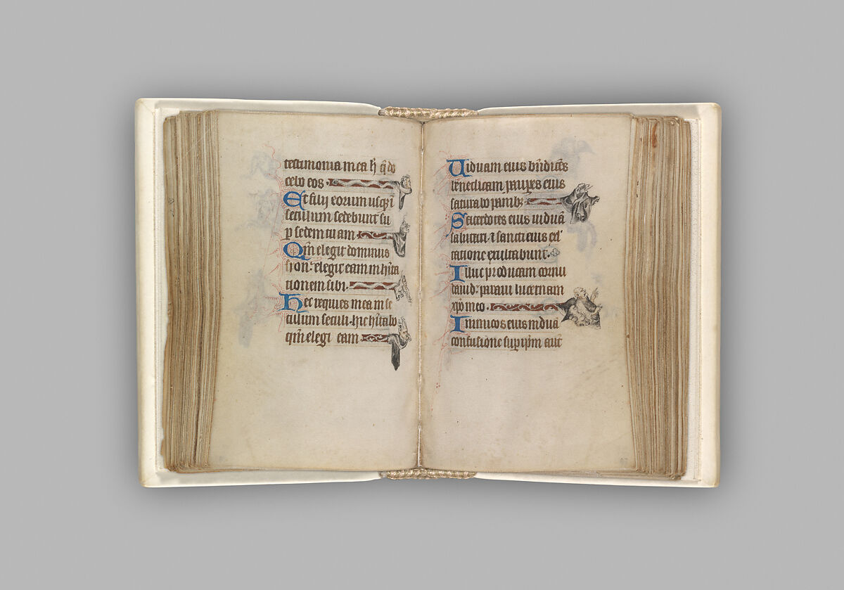 The Hours of Jeanne d'Evreux, Queen of France, Jean Pucelle (French, active Paris, 1319–34), Grisaille, tempera, and ink on vellum, French