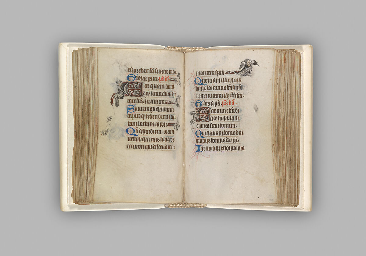 The Hours of Jeanne d'Evreux, Queen of France, Jean Pucelle (French, active Paris, 1319–34), Grisaille, tempera, and ink on vellum, French