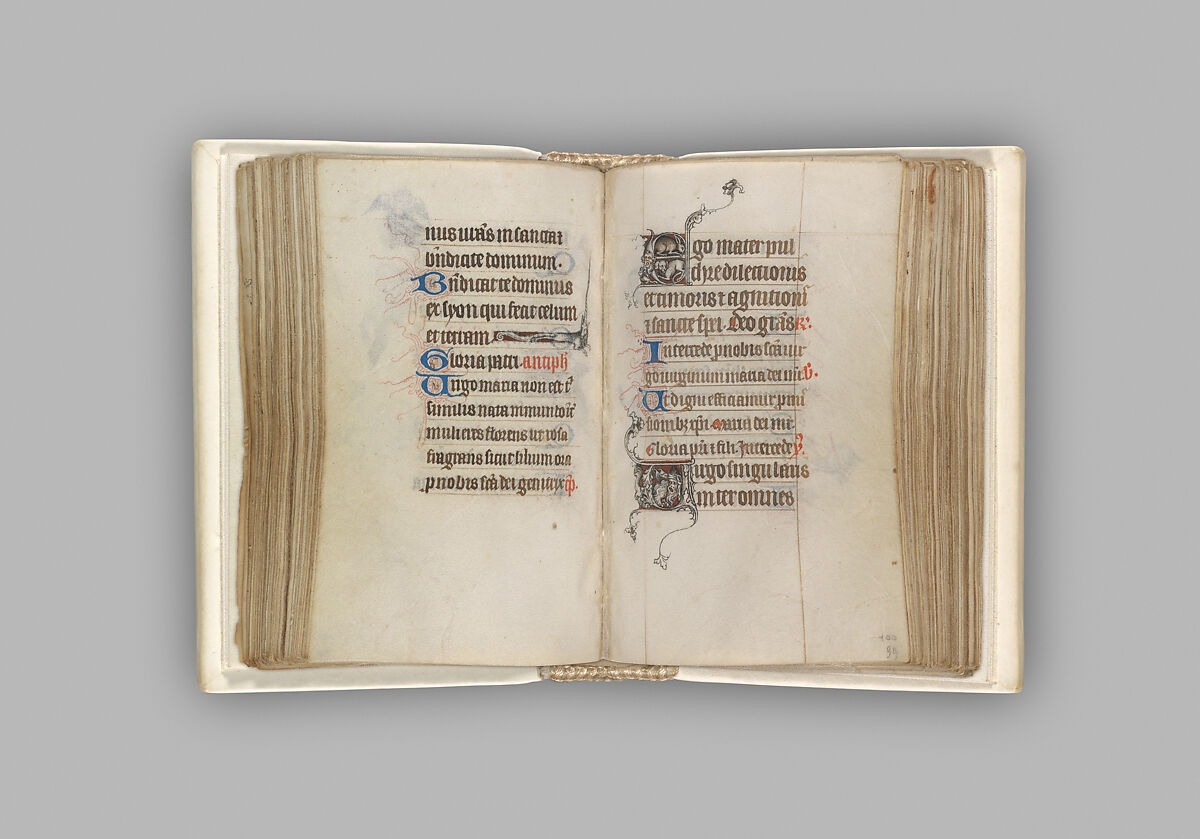 The Hours of Jeanne d'Evreux, Queen of France, Jean Pucelle (French, active Paris, 1319–34), Grisaille, tempera, and ink on vellum, French