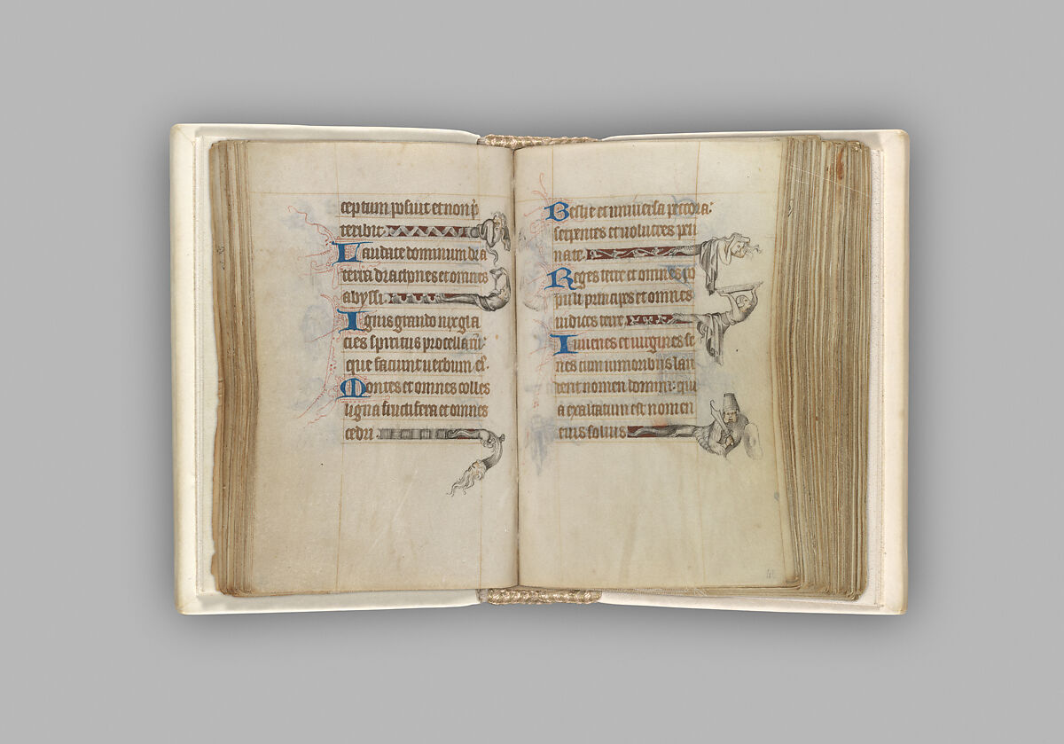 The Hours of Jeanne d'Evreux, Queen of France, Jean Pucelle (French, active Paris, 1319–34), Grisaille, tempera, and ink on vellum, French