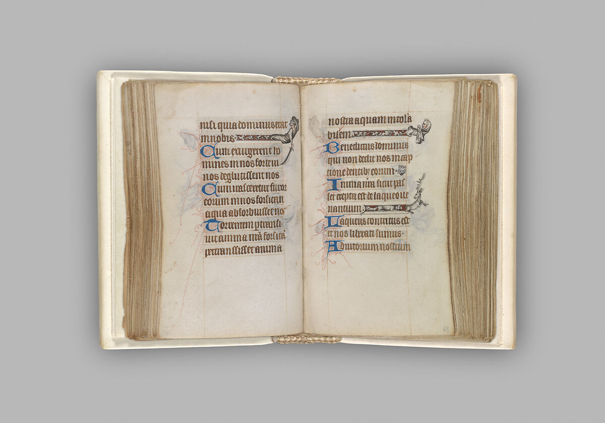 The Hours of Jeanne d'Evreux, Queen of France, Jean Pucelle (French, active Paris, 1319–34), Grisaille, tempera, and ink on vellum, French