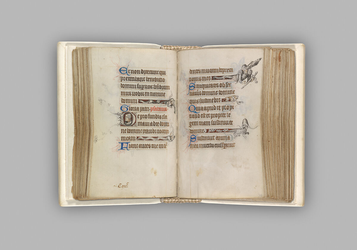 The Hours of Jeanne d'Evreux, Queen of France, Jean Pucelle (French, active Paris, 1319–34), Grisaille, tempera, and ink on vellum, French