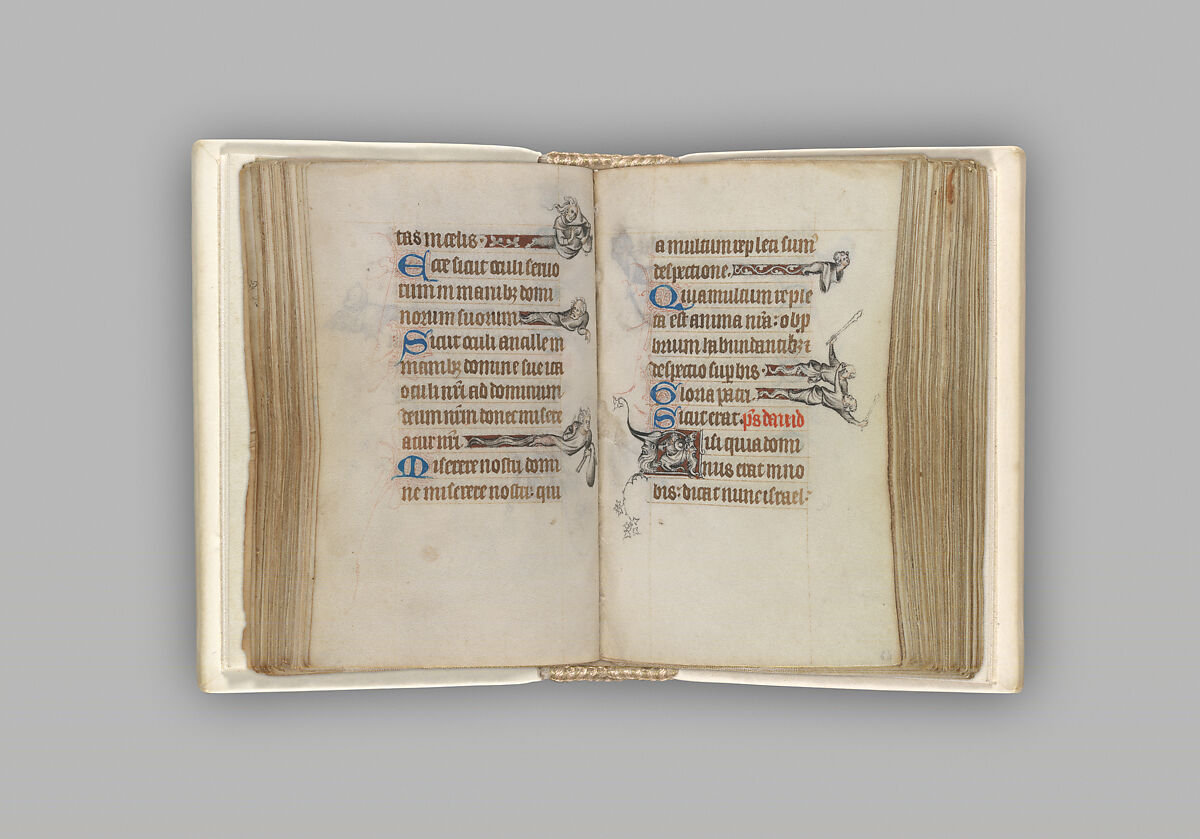 The Hours of Jeanne d'Evreux, Queen of France, Jean Pucelle (French, active Paris, 1319–34), Grisaille, tempera, and ink on vellum, French