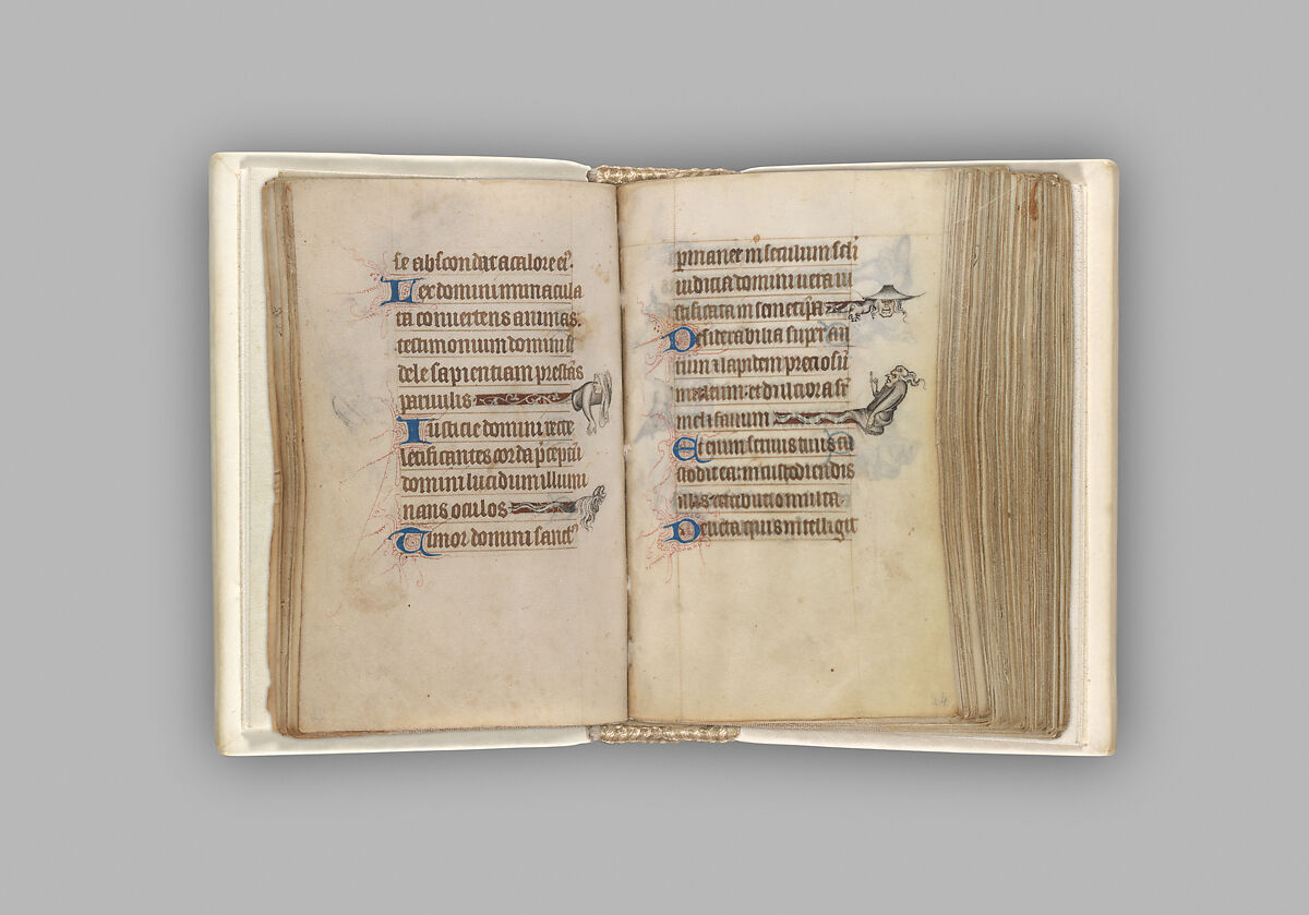 The Hours of Jeanne d'Evreux, Queen of France, Jean Pucelle (French, active Paris, 1319–34), Grisaille, tempera, and ink on vellum, French