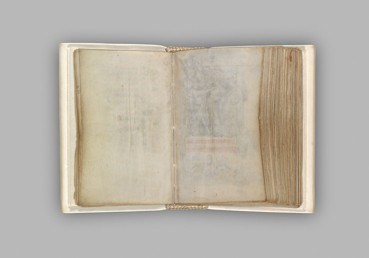 The Hours of Jeanne d'Evreux, Queen of France, Jean Pucelle (French, active Paris, 1319–34), Grisaille, tempera, and ink on vellum, French