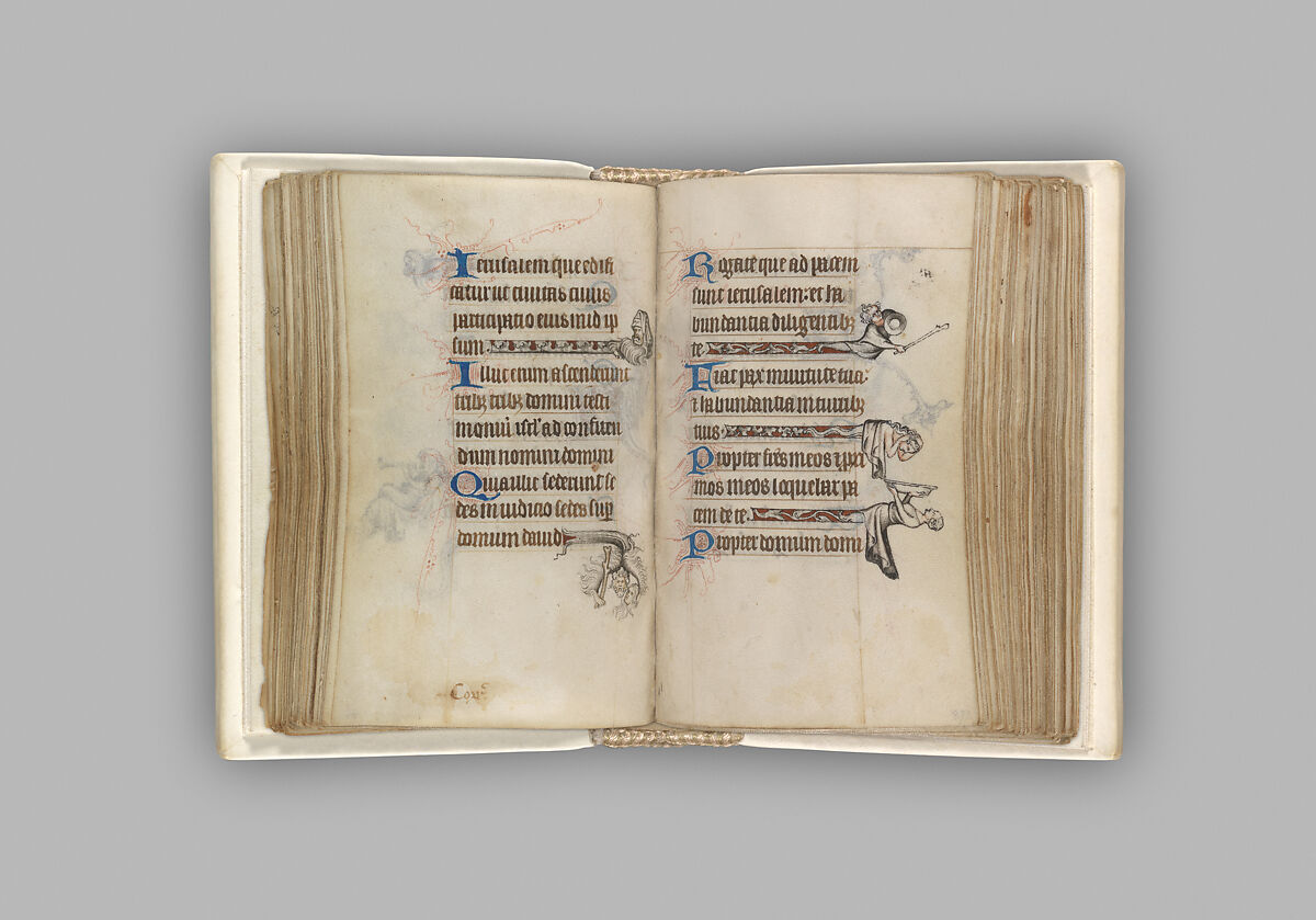 The Hours of Jeanne d'Evreux, Queen of France, Jean Pucelle (French, active Paris, 1319–34), Grisaille, tempera, and ink on vellum, French