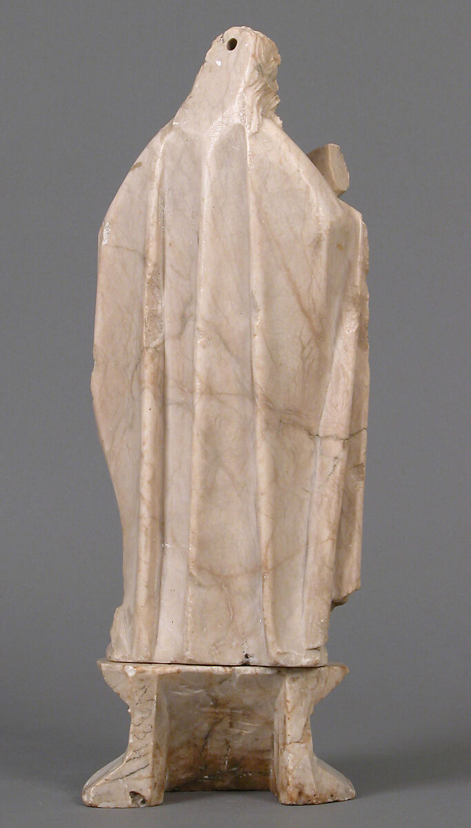 Saint Philip, Alabaster, with traces of gilding and polychromy, North French or South Netherlandish