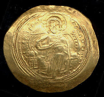 Histamenon of Constantine IX Monomachos (1042-55), Gold, Byzantine