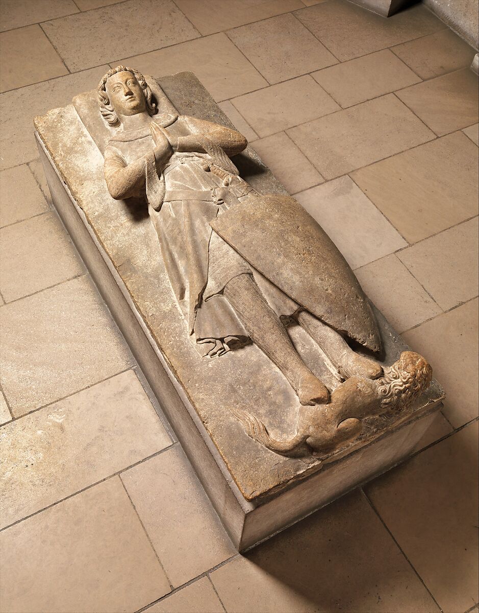 A Knight of the d'Aluye Family, Limestone, French