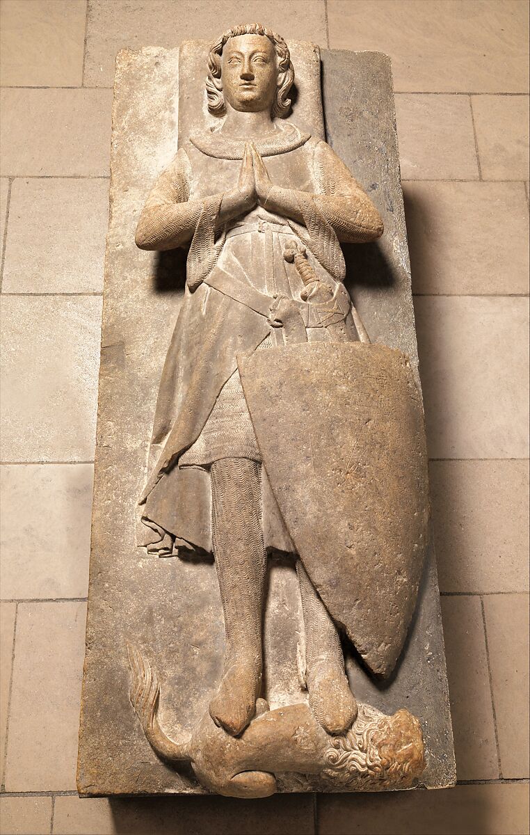 A Knight of the d'Aluye Family, Limestone, French