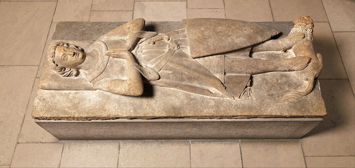 A Knight of the d'Aluye Family, Limestone, French