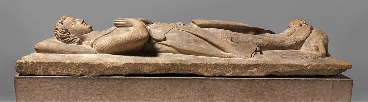 A Knight of the d'Aluye Family, Limestone, French